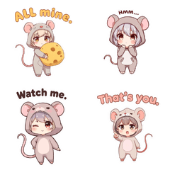 Year of the Rat Costume Kid