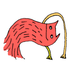 カラフルいきものスタンプ