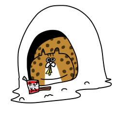 でぶねこ でぶーにゃん（冬）