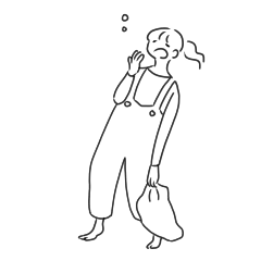 オーバーオールの日常