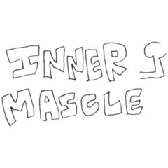 インナーマッスル@モノクロスケスケver.