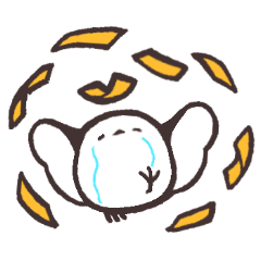 お金を使いすぎるシマエナガ