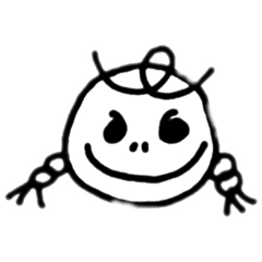 ママ作の三つ編みちゃん