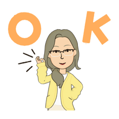 おもなが　めがね　夏