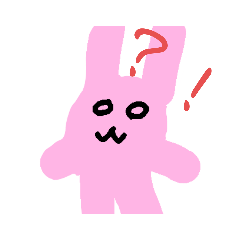 使える！うさぎちゃんスタンプ！