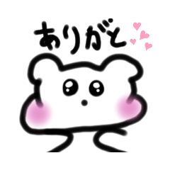 私の手書きハムスター