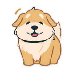 strange Golden Retriever