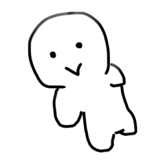 可愛い豆腐人間