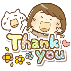 ママさんとねこっちの可愛い日常会話