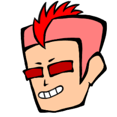 カラフルなヤンキーのスタンプ