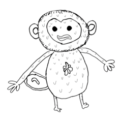 アカゲザルのジェスチャー