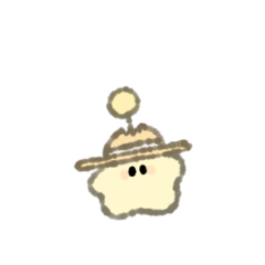 ちいさい飛行物体のスタンプ　夏