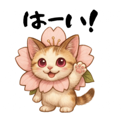 桜にゃん③ふわ夏…………………………….