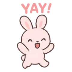 Puffie the rabbit and Snacko the cake