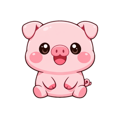Kawaii Pig Pig