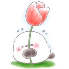 春のふんわり♥️シマエナガさん2