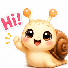 Chibi Snail (Q version )
