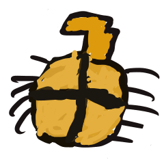 カブトムシ 手書き風