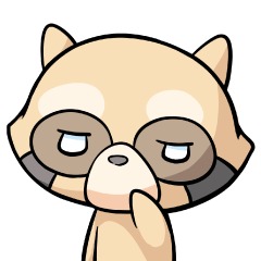 あらいぐまっぷスタンプ