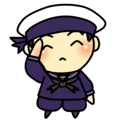 陸曹クンと仲間たち 「水兵の武蔵クン」