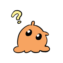 使いやすいメンダコのスタンプ