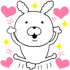 ワタアメうさぎ【日常会話】