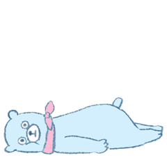 クレヨン調のクマ