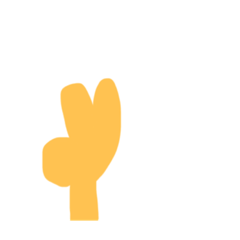 ピースしかないスタンプ