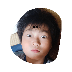 ちょっと笑うスタンプ3