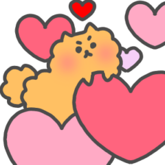 ポメポメケンタくんバレンタイン