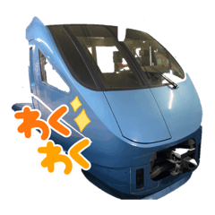 電車スタンプ　　　使いやすい