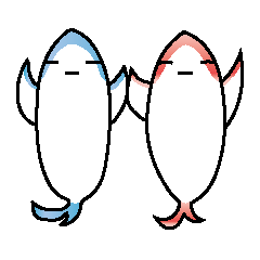 サメくんたちの日常２