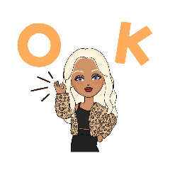 ギャル女のスタンプ