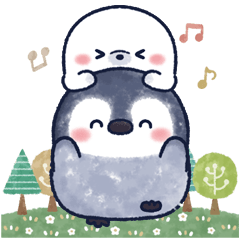 飛び出す★ふんわりペンちゃん【敬語】