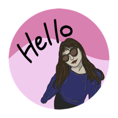 サングラスお姉さん