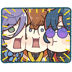 動く！3SKMスタンプ