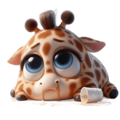 まんまるキリンの毒舌返し