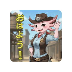 シェリフのウーパールーパー　アム