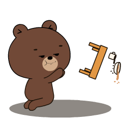 Weird Bear 11 : Animated Stickers