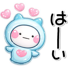 ぷくつやシール風♡ず～っと使える海生き物