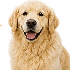 Funny Golden Retriever V.1