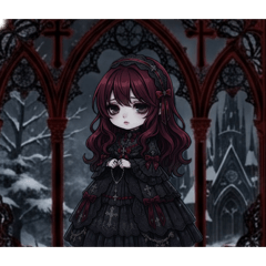 Gothic girl ルナマリアですわ。。
