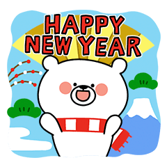 使いやすい！正月&冬スタンプ