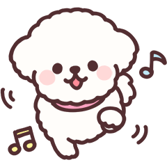 もしゃもしゃマルチーズ